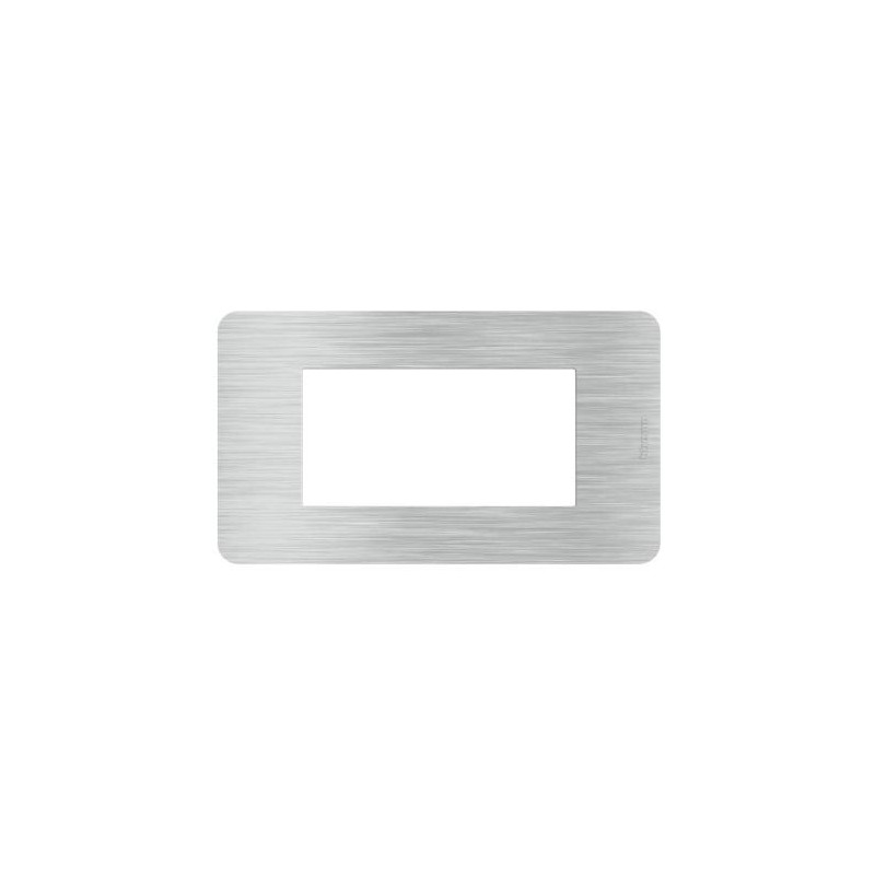 Placca Bticino MatixGO Aluminium 7M JW4807EA