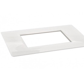 Placche compatibili bticino livinglight air placca quadra per supporti  LN4703C