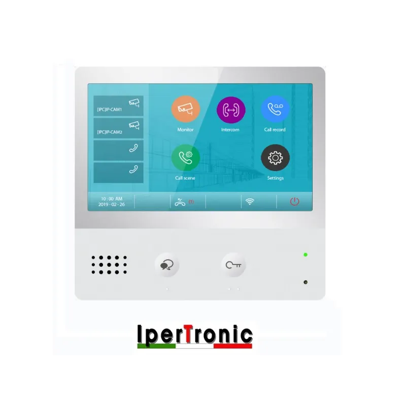 MONITOR IP TFT 7 LCD TOUCH COLORI WIFI