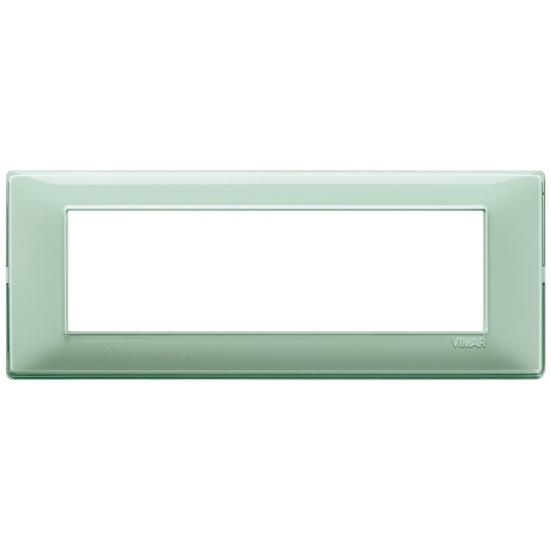 Placca 7M Reflex menta Vimar Plana 14657.44